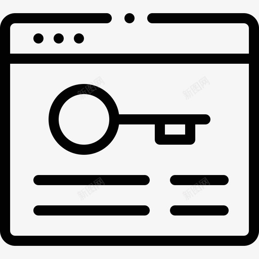 浏览器数字营销137线性图标svg_新图网 https://ixintu.com 数字 浏览器 线性 营销