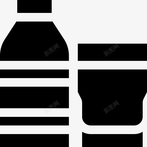 水瓶早晨常规20装满图标svg_新图网 https://ixintu.com 早晨常规20 水瓶 装满