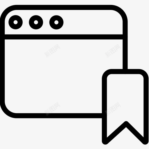 网页windows应用程序大纲图标svg_新图网 https://ixintu.com windows 大纲 应用程序 网页