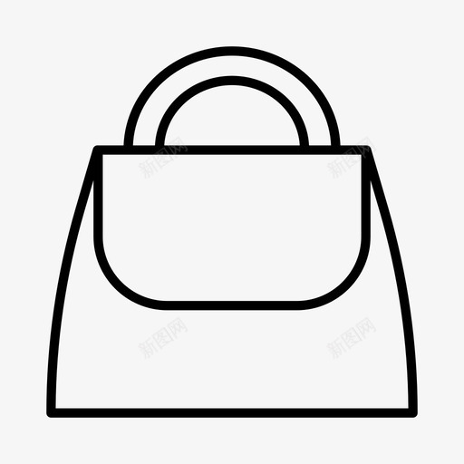 采购产品手袋配件袋子图标svg_新图网 https://ixintu.com 产品 手袋 时尚 袋子 配件 采购