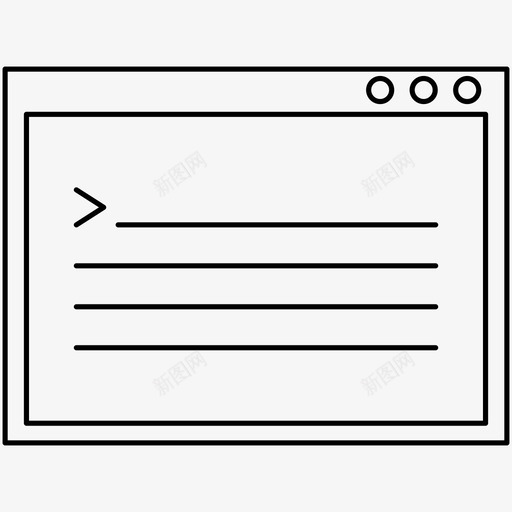 控制台窗口seo1px线路图标svg_新图网 https://ixintu.com 1px seo 图标 控制台 窗口 线路