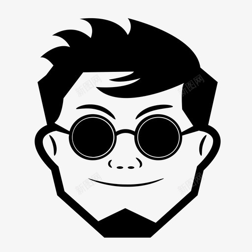 帅哥卡通时髦图标svg_新图网 https://ixintu.com 卡通 帅哥 惠普 时髦 男子汉
