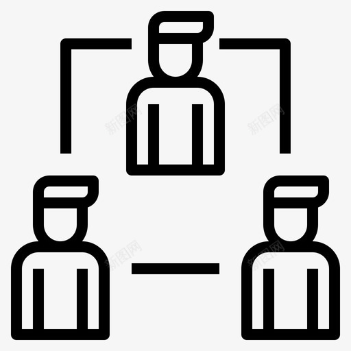 共享网络组织图标svg_新图网 https://ixintu.com 人员 伙伴关系 共享 团队 组织 网络