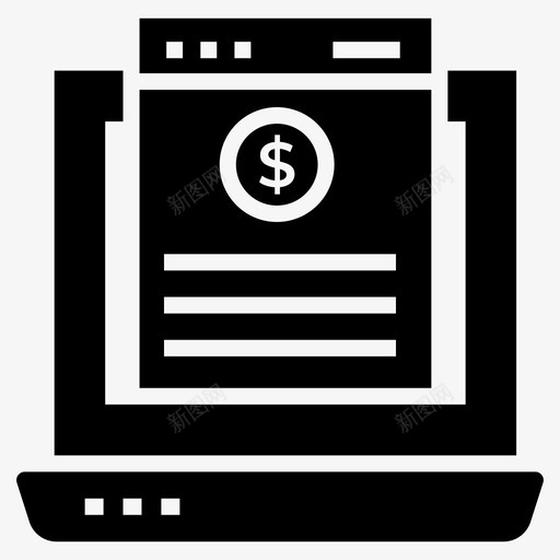 在线金融网站商业网站数字网页图标svg_新图网 https://ixintu.com 交通 在线 字形 网上银行 网站 评估 货币化 速度 金融