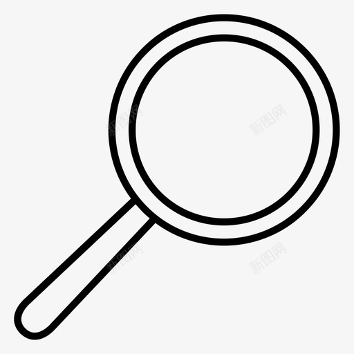 搜索电子商务放大镜图标svg_新图网 https://ixintu.com 搜索 放大镜 电子商务 购物