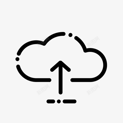上载箭头uiux集合集图标svg_新图网 https://ixintu.com uiux集合集 上载 箭头