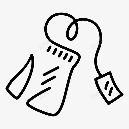 茶下午喝图标svg_新图网 https://ixintu.com 下午 喝 放松 茶 茶包