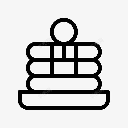 煎饼加拿大直系图标svg_新图网 https://ixintu.com 加拿大 煎饼 直系