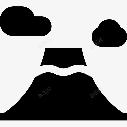 富士山风景59充满图标svg_新图网 https://ixintu.com 充满 富士山 风景59