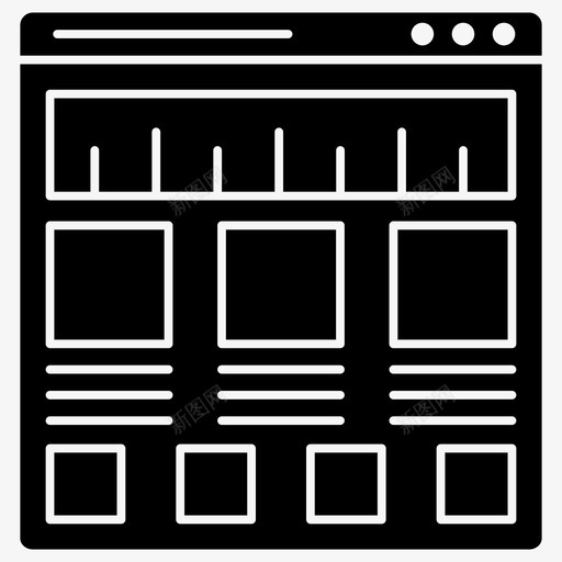 网站站点地图搜索引擎优化社交网络图标svg_新图网 https://ixintu.com 搜索引擎优化 社交网络 网站站点地图 网站站点地图集字形矢量图标 网页窗口 网页设计