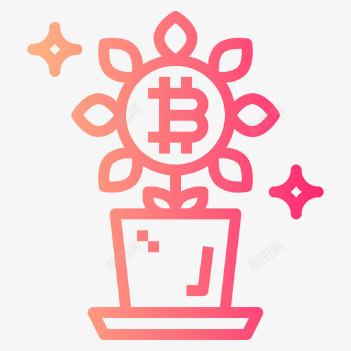 比特币比特币119梯度图标svg_新图网 https://ixintu.com 梯度 比特
