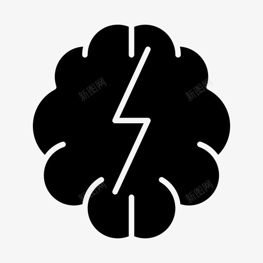 脑力头脑想法图标svg_新图网 https://ixintu.com 假日和电影铭文 头脑 思考 想法 脑力