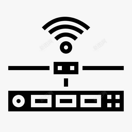 lan已连接网络图标svg_新图网 https://ixintu.com internet lan 固态 技术 网络 连接