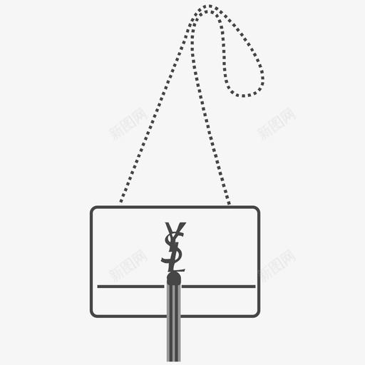 ysl_肩背包svg_新图网 https://ixintu.com ysl_肩背包