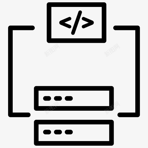 数据源编码数据库图标svg_新图网 https://ixintu.com 数据库 数据源 测试 源代码 编码 编程 自动化