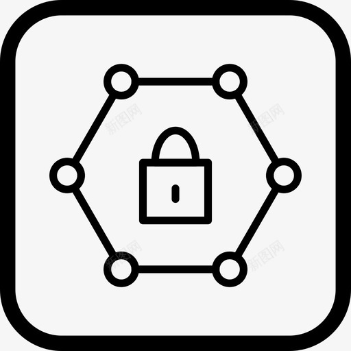 受保护网络锁定密码保护图标svg_新图网 https://ixintu.com 受保护网络 密码保护 搜索引擎优化 锁定