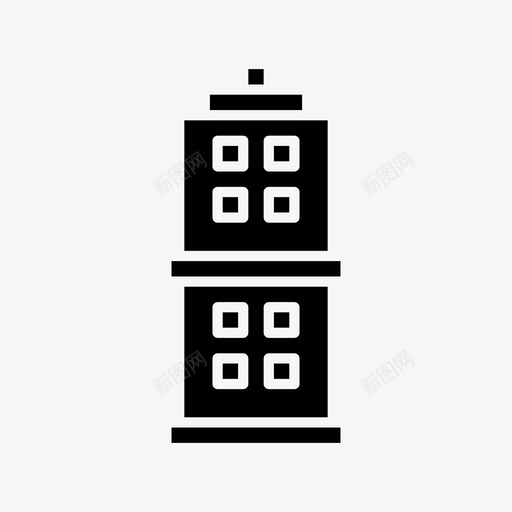建筑灯塔旅游图标svg_新图网 https://ixintu.com 度假 建筑 旅游 灯塔