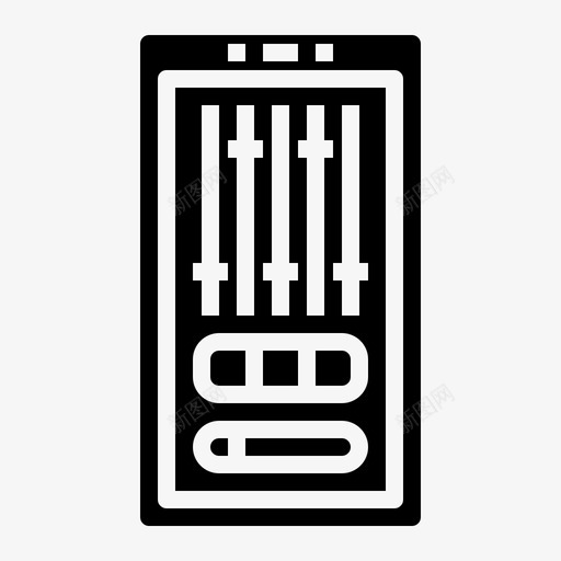编辑移动接口6实心图标svg_新图网 https://ixintu.com 实心 接口 移动 编辑