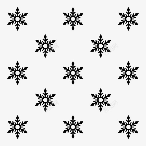 图案画笔几何图案图标svg_新图网 https://ixintu.com 几何 图案 瓷砖 画笔 雪花