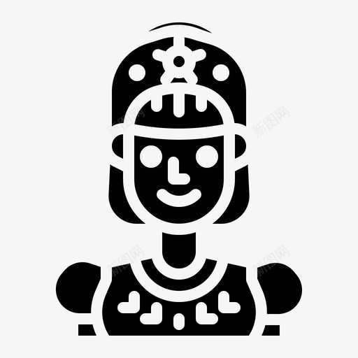 俄罗斯女孩阿凡达人图标svg_新图网 https://ixintu.com 俄罗斯 固体 女人 女孩 阿凡