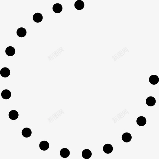 等待动画缓冲图标svg_新图网 https://ixintu.com 加载 动画 等待 缓冲 进程