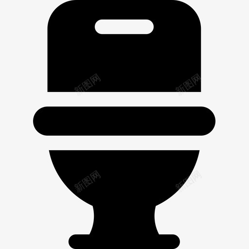 卫生间清洁71充满水图标svg_新图网 https://ixintu.com 充满 卫生间 清洁