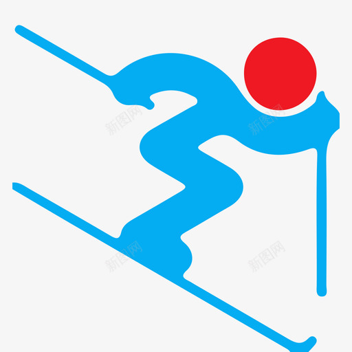 冬奥会项目1svg_新图网 https://ixintu.com 冬奥会项目1