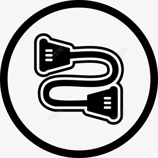 拉绳健身运动和游戏图标svg_新图网 https://ixintu.com 健身 拉绳 游戏 运动