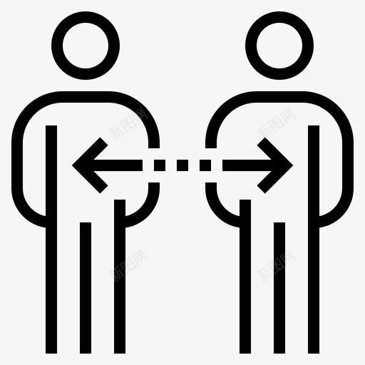关系商业和人直线关系图标svg_新图网 https://ixintu.com 关系 商业 直线