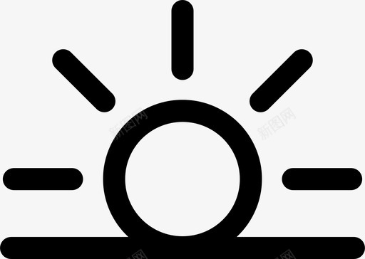 太阳光明阳光图标svg_新图网 https://ixintu.com 光明 夏天 太阳 阳光