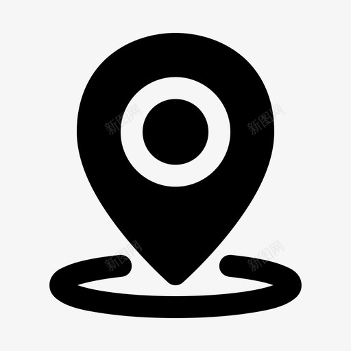 定位销导航区图标svg_新图网 https://ixintu.com 定位 导航区