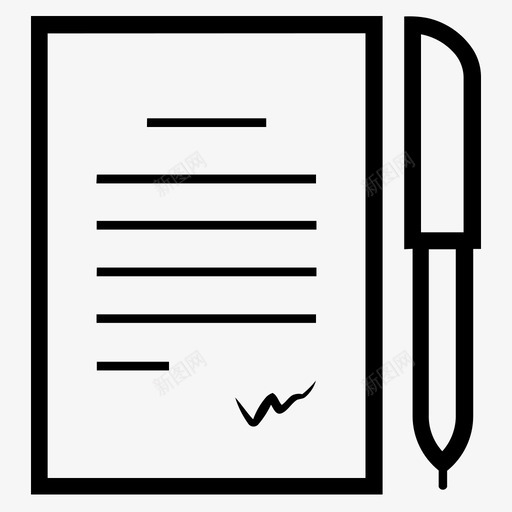 合同签署-01svg_新图网 https://ixintu.com 合同签署-01