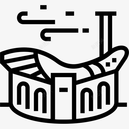 拉贾曼加拉曼谷标志和地标概述图标svg_新图网 https://ixintu.com 加拉 地标 拉贾 曼谷 标志 概述