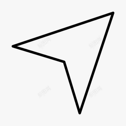 纸飞机纸飞镖纸滑翔机图标svg_新图网 https://ixintu.com 滑翔机 用户界面 飞机 飞镖