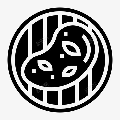 烧烤牛肉营养图标svg_新图网 https://ixintu.com 固体 图标 烧烤 烹饪 牛肉 营养