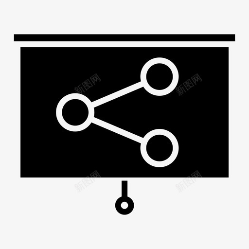 演示文稿共享业务财务图标svg_新图网 https://ixintu.com 业务 演示幻灯片 演示文稿glyph 演示文稿共享 财务