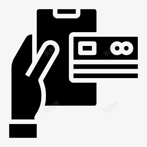 付款帐单和付款填充图标svg_新图网 https://ixintu.com 付款 填充 帐单