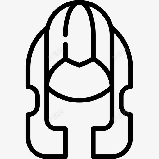 WIGWIGS线性图标svg_新图网 https://ixintu.com WIG WIGS 线性