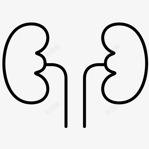 肾癌疾病肾脏图标svg_新图网 https://ixintu.com 疾病 肾癌 肾脏 肿瘤