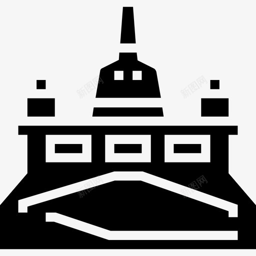 WatSaket曼谷标志和地标2实心图标svg_新图网 https://ixintu.com WatSaket 实心 曼谷标志和地标2