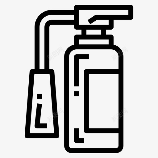 灭火器保护安全图标svg_新图网 https://ixintu.com 保护 安全 灭火器 车展