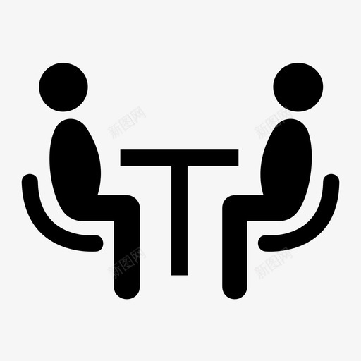 会议业务办公室图标svg_新图网 https://ixintu.com 业务 人员 会议 办公室 团队