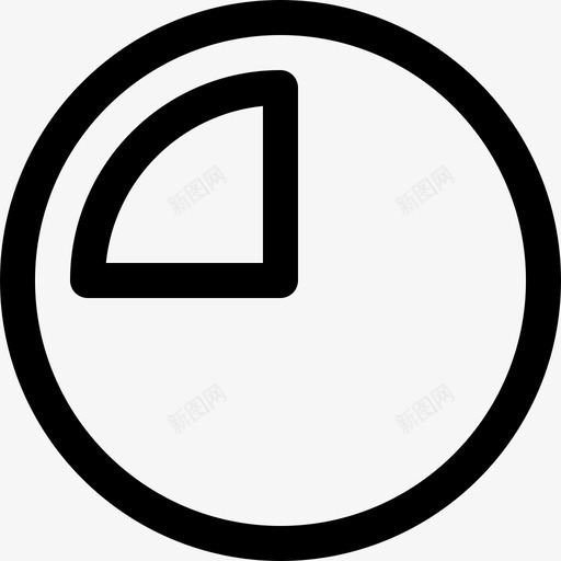 季度日期和时间9线性图标svg_新图网 https://ixintu.com 季度 日期 时间 线性