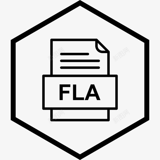fla文件文件文件类型格式图标svg_新图网 https://ixintu.com 41种 fla 文件 格式 类型