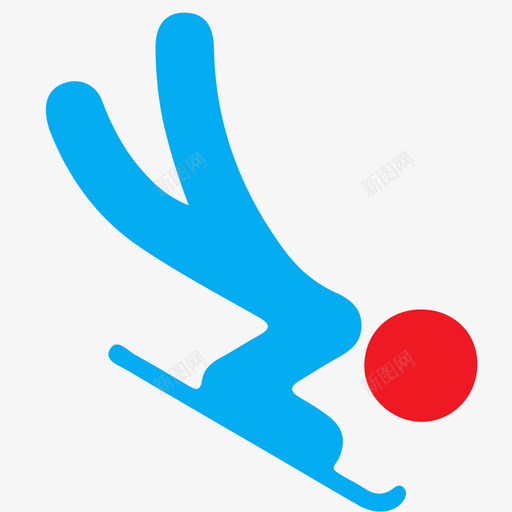 冬奥会-俯式冰橇svg_新图网 https://ixintu.com 俯式冰橇 冬奥会 冬奥会-俯式冰橇