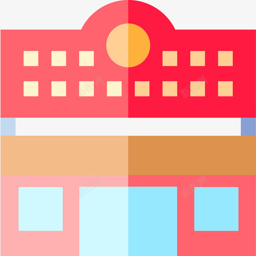 电影院城市17号楼公寓图标svg_新图网 https://ixintu.com 17号楼 公寓 城市 电影院