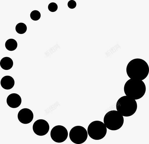 等待动画缓冲图标svg_新图网 https://ixintu.com 加载 动画 等待 缓冲 进程