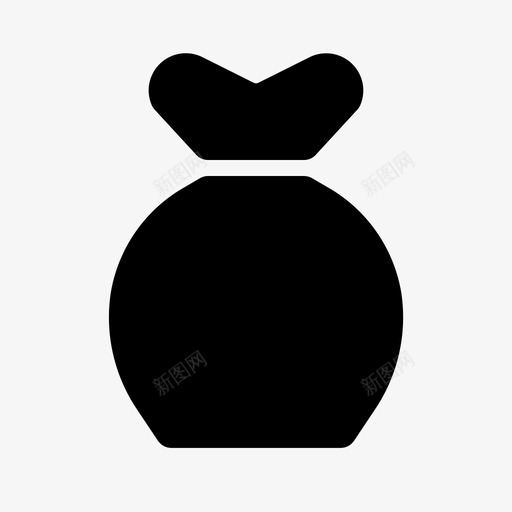钱袋子生意金融图标svg_新图网 https://ixintu.com 游戏 生意 金融 钱袋子