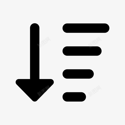 排序_顺序svg_新图网 https://ixintu.com 排序_顺序