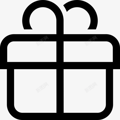 礼品生日送货图标svg_新图网 https://ixintu.com 派对 生日 电子商务和购物 礼品 礼物 礼盒 送货